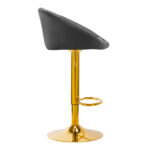 4Rico Bar Hocker Qs-B16G Gris Velours 1