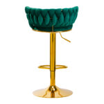 4Rico Bar Hocker Qs-B313A Velours Vert 3