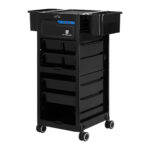 Aide-Coiffeur Gabbiano Avec Stérilisateur Uv 68Uv Noir