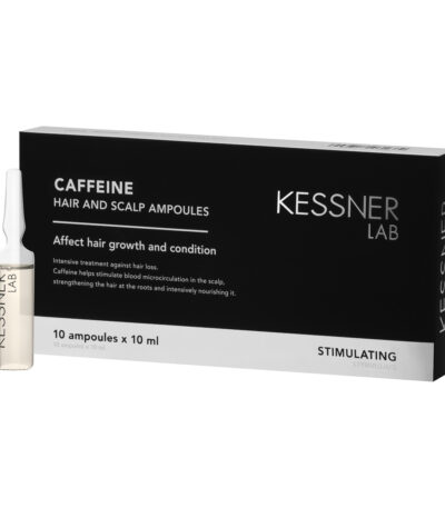 Ampoules De Caféine Kessner Lab Pour Le Cuir Chevelu Et Les Cheveux