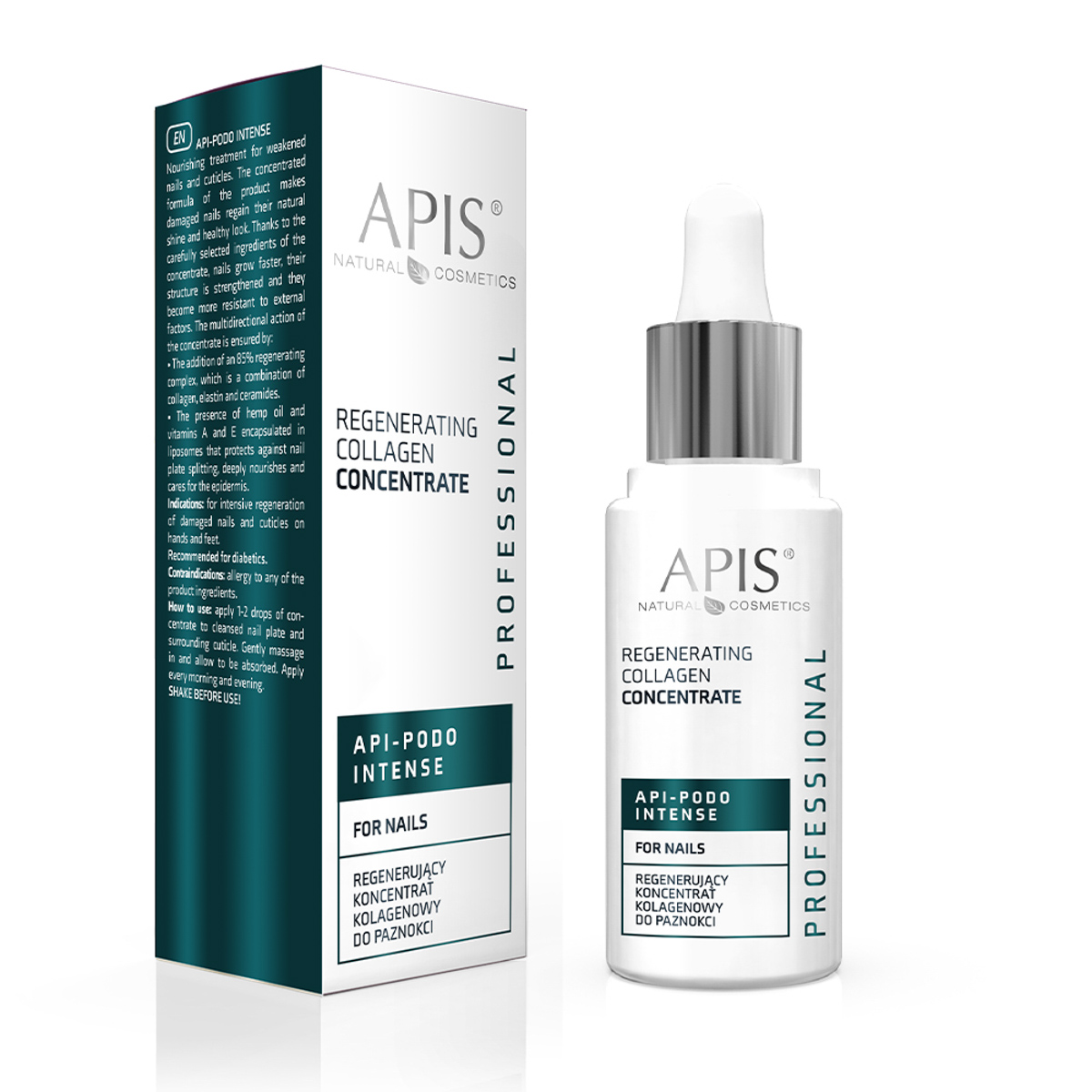 Apis Api-Podo Concentré De Collagène Régénérant Intense Pour Les Ongles 30 Ml. Apis Api-Podo Concentré De Collagène Régénérant Intense Pour Les Ongles 30 Ml.