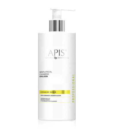 Apis Ceramide Repair Émulsion Nettoyante Douce Pour Le Visage Aux Céramides Et Au Bêta-Glucane 500 Ml