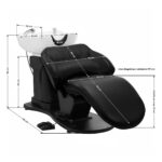 Appareil De Lavage Électrique Pour Coiffure Gabbiano Trycho Noir 16