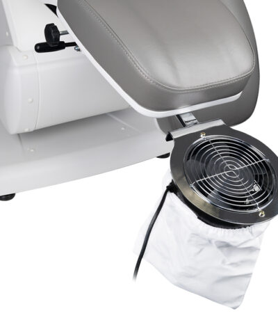 Aspirateur De Poussière Pour Pédicure Azzurro F18 Chromé