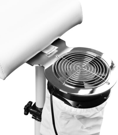 Aspirateur De Poussière Pour Pédicure Azzurro F18A Chromé