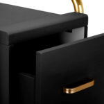 Assistante Coiffeuse Gabbiano Solo Or – Noir 5