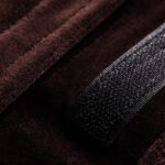 Bande Cosmétique Velours Marron 1