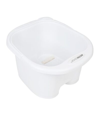 Bassin De Pédicure Avec Rouleaux Blancs