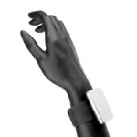 Bracelet Magnétique Noir Pour Boutons De Manchette 2