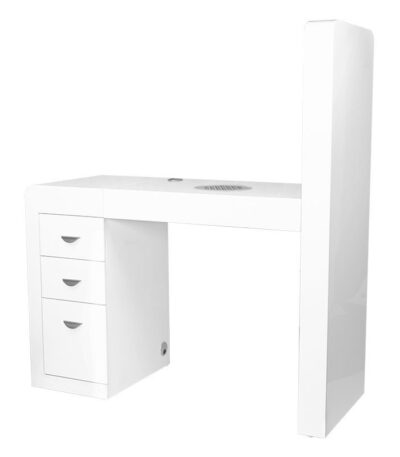 Bureau Cosmétique 310 Blanc Gauche