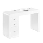 Bureau Cosmétique 312 Blanc Droit