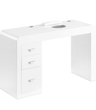 Bureau Cosmétique 312 Blanc Droit