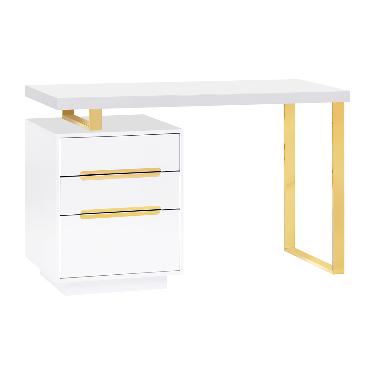 Bureau De Cosmétique 3311G Or Blanc Bureau De Cosmétique 3311G Or Blanc