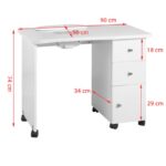 Bureau En Bois Avec Absorbeur 011B 1