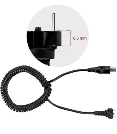 Câble Saeyang Noir Pour Casque Marathon Sde-H200