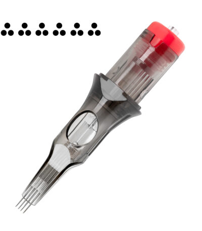 Cartouche De Tatouage El Cartel V2 - 6 Inrow 0.35 3Rl Long Taper 10 Pcs.
