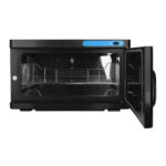 Chauffe-Serviettes Avec Stérilisateur Uv-C 16 L Noir 2
