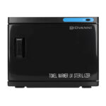 Chauffe-Serviettes Avec Stérilisateur Uv-C 23 L Noir 1