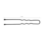 Chignons De Coiffure Pour Cheveux E-65 300 Pièces 5 Cm Noir 3