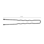 Chignons De Coiffure Pour Cheveux E-65 300 Pièces 6 Cm Noir 3