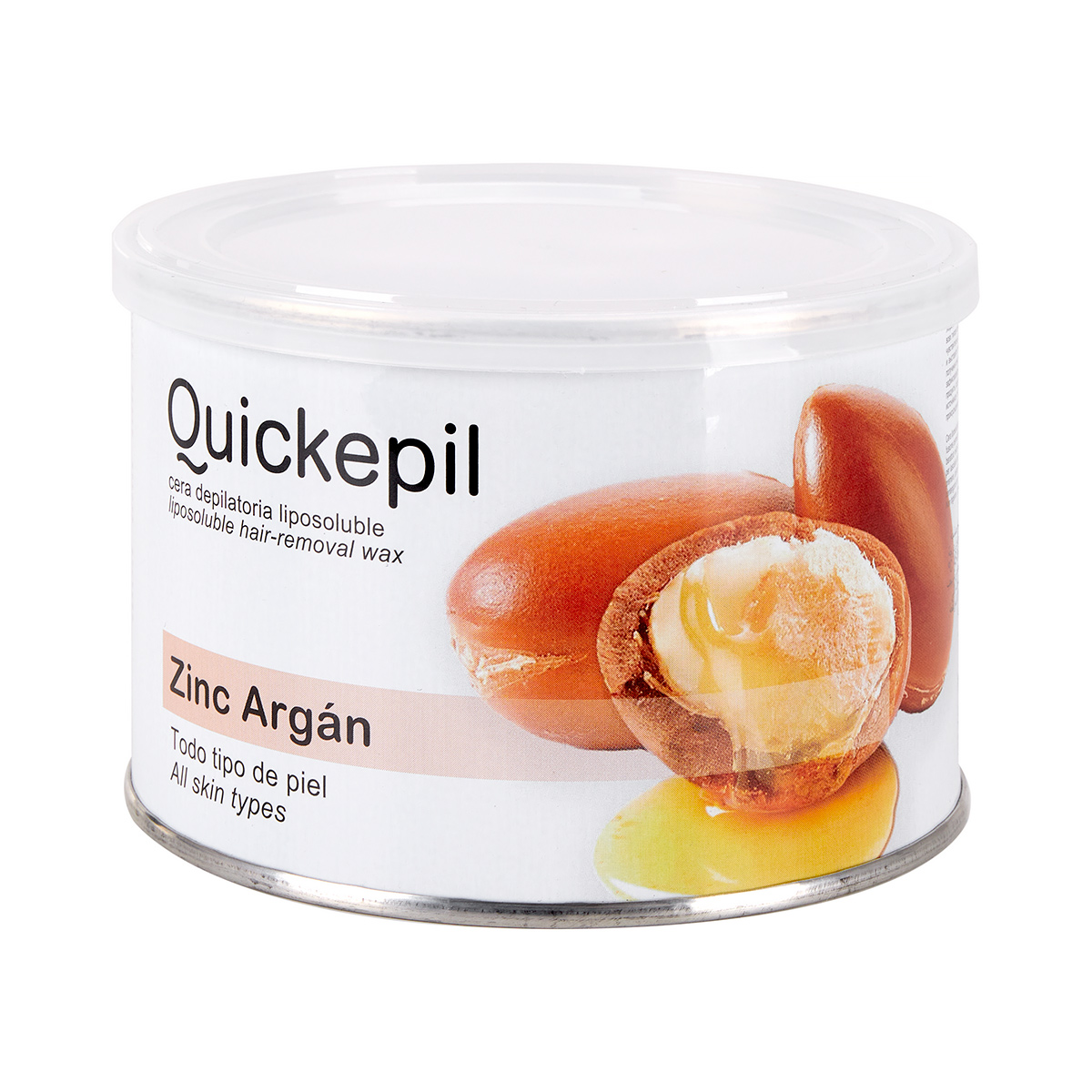 Cire Dépilatoire Quickepil Zinc-Argan En Pot De 400 Ml Cire Dépilatoire Quickepil Zinc-Argan En Pot De 400 Ml