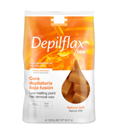 Cire Dure Sans Bandes Depilflax Pour L'Épilation 1 Kg Naturelle