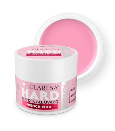 Claresa Hard&Easy Builder Gel Rose Français 12 G