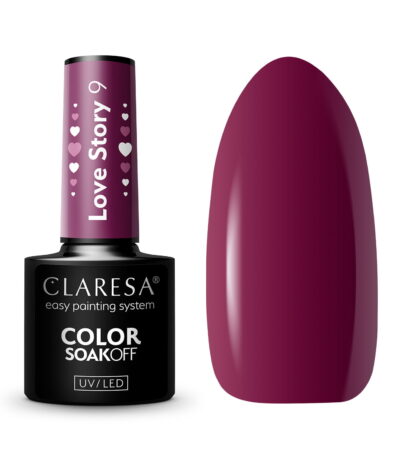 Claresa Love Story 9 - Vernis Hybride 5G
