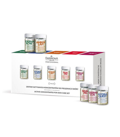 Coffret Farmona De Concentrés Actifs Pour Le Soin Du Visage (Derma Acne + X 2