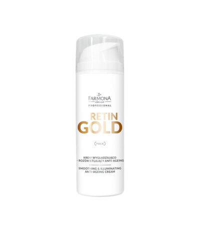 Crème Anti-Âge Lissante Et Éclaircissante Farmona Retin Gold 150 Ml
