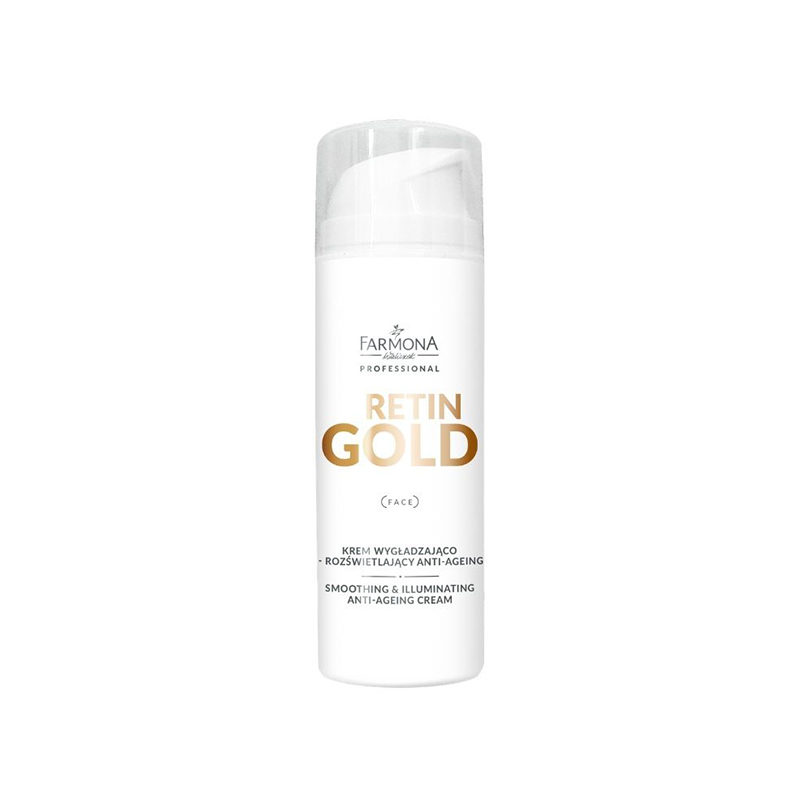 Crème Anti-Âge Lissante Et Éclaircissante Farmona Retin Gold 150 Ml Crème Anti-Âge Lissante Et Éclaircissante Farmona Retin Gold 150 Ml