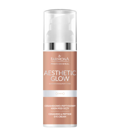 Crème Contour Des Yeux Farmona Aesthetic Glow À Base De Céramides Et De Peptides 50 Ml