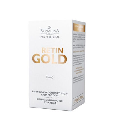 Crème Contour Des Yeux Liftante Et Illuminatrice Farmona Retin Gold 50 Ml