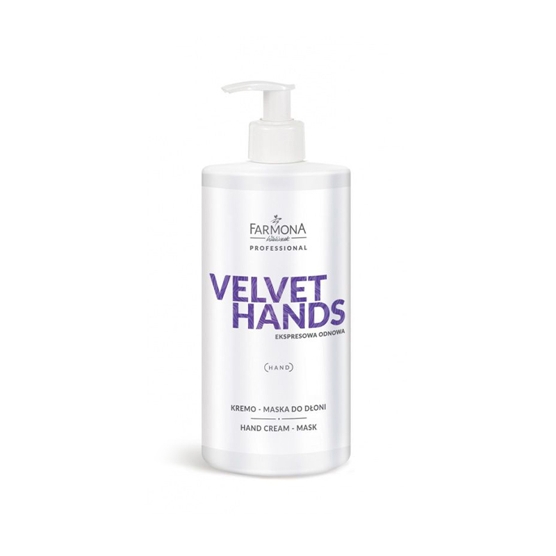 Crème-Masque Pour Les Mains Farmona Velvet Hands 500 Ml Crème-Masque Pour Les Mains Farmona Velvet Hands 500 Ml