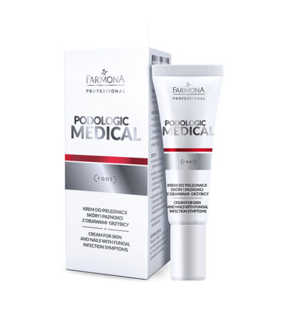 Crème Médicale Podologique Farmona Pour Le Soin De La Peau Et Des Ongles Présentant Des Symptômes De Mycose 15 Ml