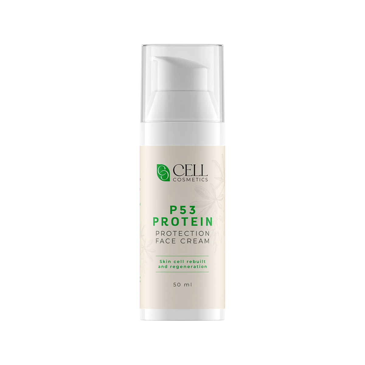 Crème Protectrice Visage Cell Cosmetics – Protéine P53 50 Ml Crème Protectrice Visage Cell Cosmetics – Protéine P53 50 Ml