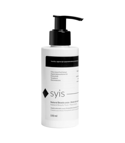 Crème Visage Au Yuzu Syis Natural Beauty 150 Ml