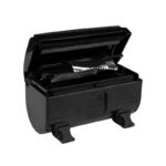 Distributeur De Papier Aluminium Pour Coiffeur Noir