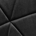 Fauteuil Cosmétique 4Rico Qs-186 En Velours Noir 5