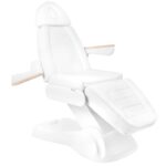 Fauteuil Cosmétique Électrique Lux 273B + Tabouret 304 Blanc 6