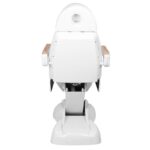 Fauteuil Cosmétique Électrique Lux 273B + Tabouret 304 Blanc 9