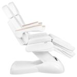 Fauteuil Cosmétique Électrique Lux 273B + Tabouret 304 Blanc 11