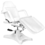 Fauteuil Cosmétique Hydraulique 234D Avec Berceau Blanc