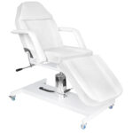 Fauteuil Cosmétique Hydraulique Basique 210 Blanc Sur Roulettes