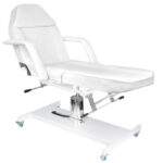 Fauteuil Cosmétique Hydraulique Basique 210 Blanc Sur Roulettes 3