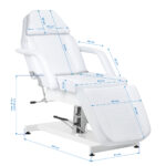Fauteuil Cosmétique Hydraulique Sillon V2 210 Blanc 17