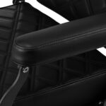 Fauteuil De Barbier Carlos Extra Noir 7