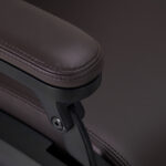 Fauteuil De Barbier Électrique Gabbiano Duke Marron 7