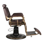 Fauteuil De Barbier Gabbiano Boss Marron 3