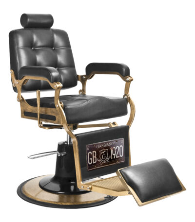 Fauteuil De Barbier Gabbiano Boss Noir